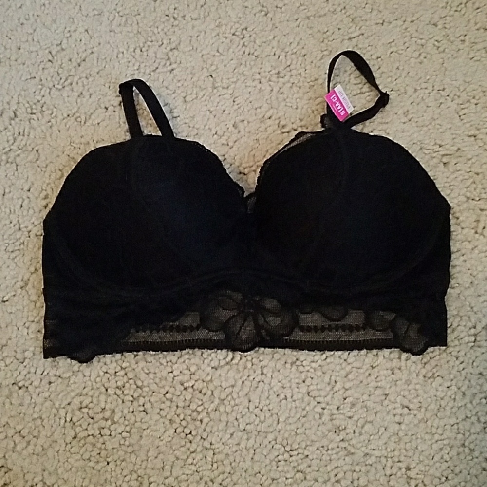 Lace push-up bralette